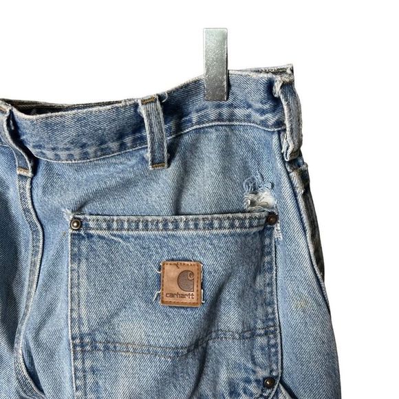 Carhartt Double Knee Dungaree Fit 33X34 - Picture 7 of 7